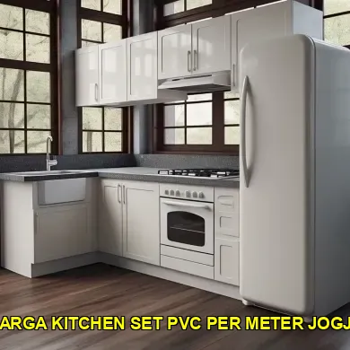 Mengetahui harga kitchen set pvc per meter di Jogja